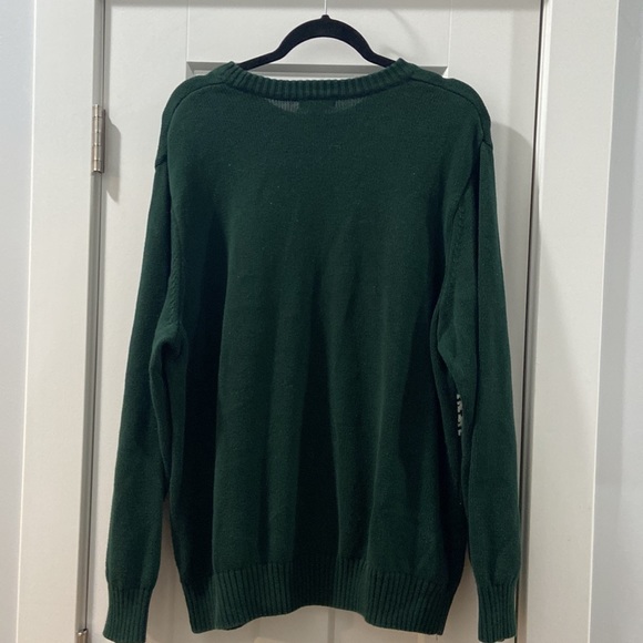 Dockers Men's XL winter Christmas sweater snowflakes and reindeer - Picture 7 of 7